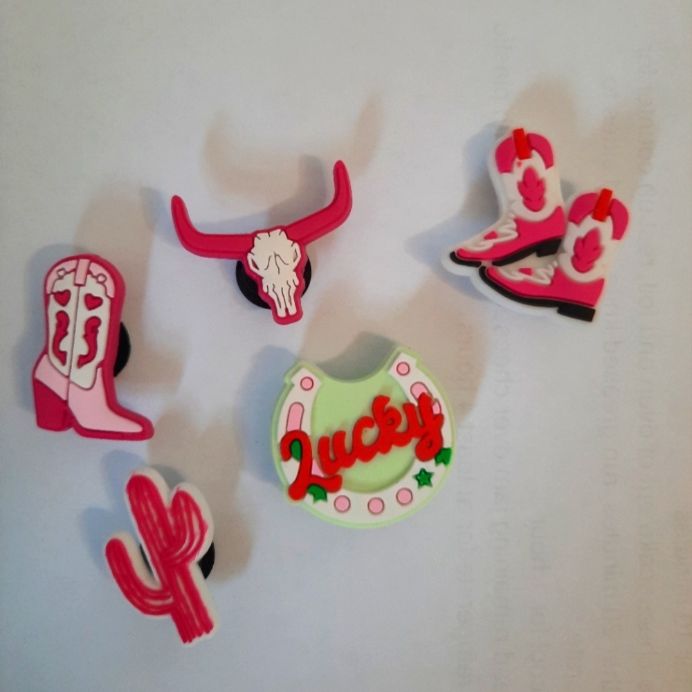 Pink Cowgirl Jibbitz